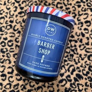 DW Home Blue Barber Shop Candle